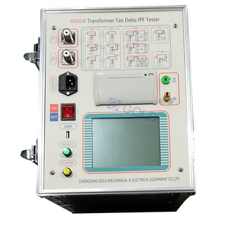 Máy đo hệ số công suất cách điện của máy biến áp tự động GDGS, Máy kiểm tra biến áp Tan Delta